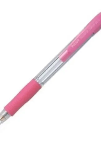 C/12 PORTAMINAS CUERPO ROSA SUPERGRIP H-185 0,5MM