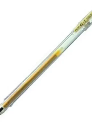 C/12 BOLIGRAFO PILOT G-1 ORO PUNTA 0,7MM TINTA GEL