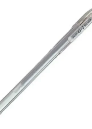 C/12 BOLIGRAFO PILOT G-1 PLATA PUNTA 0,7MM TINTA GEL