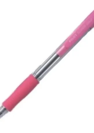 C/12 BOLIGRAFO PILOT SUPERGRIP CUERPO ROSA PUNTA 1,0MM