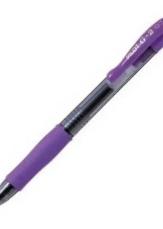 C/12 BOLIGRAFO PILOT G-2 VIOLETA PASTEL PUNTA 0,7MM