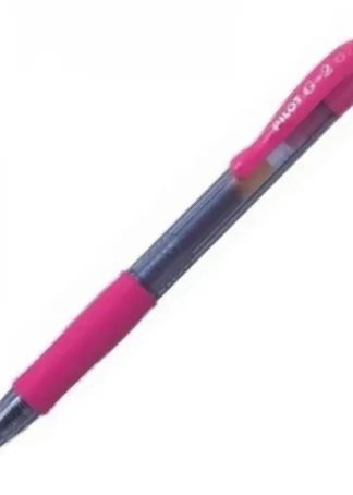 C/12 BOLIGRAFO PILOT G-2 ROSA PASTEL PUNTA 0,7MM