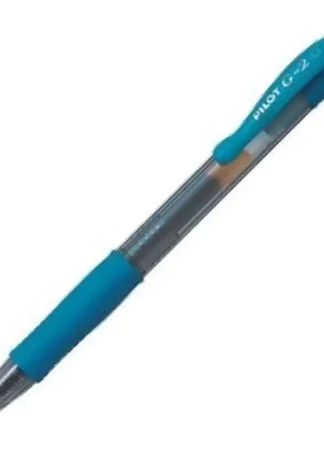 C/12 BOLIGRAFO PILOT G-2 AZUL PASTEL PUNTA 0,7MM