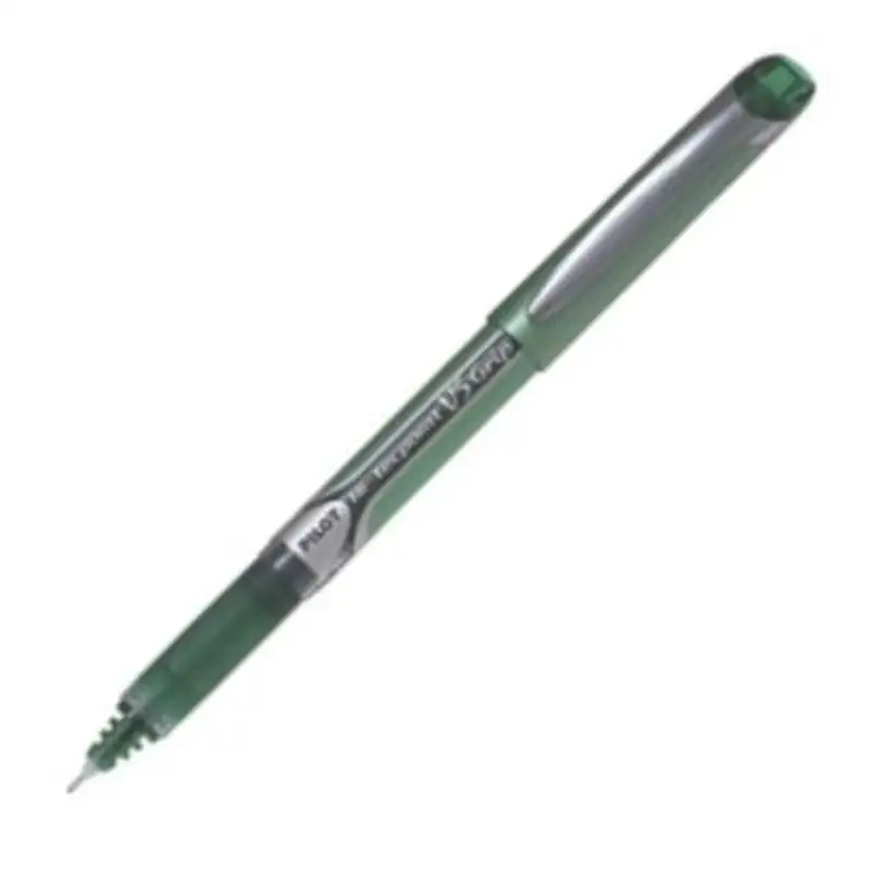 C/12 BOLIGRAFO PILOT V5 GRIP VERDE PUNTA 0,5MM