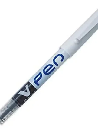 C/12 PLUMA DESECHABLE PILOT V-PEN SILVER AZUL
