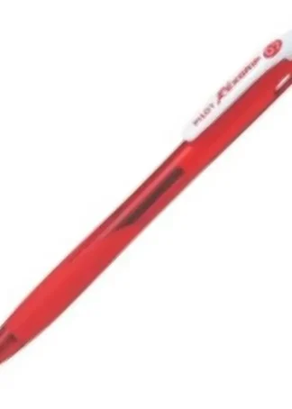 C/10 BOLIGRAFO PILOT REXGRIP BEGREEN ROJO