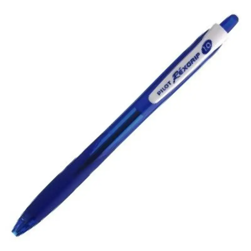C/10 BOLIGRAFO PILOT REXGRIP BEGREEN AZUL
