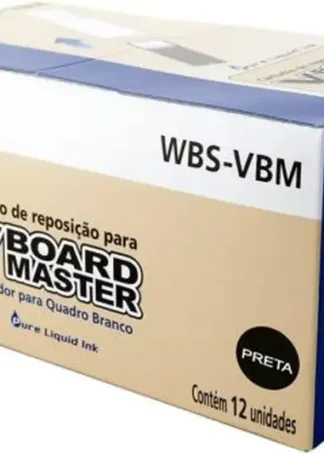 C/12 RECAMBIO CARTUCHO TINTA NEGRO VBOARD MASTER