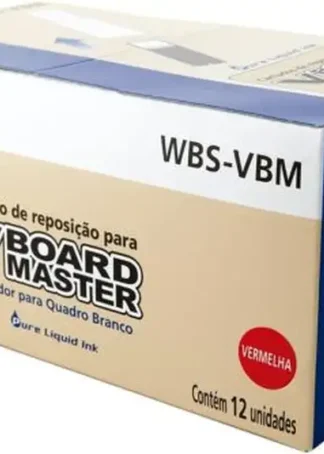 C/12 RECAMBIO CARTUCHO TINTA ROJO VBOARD MASTER