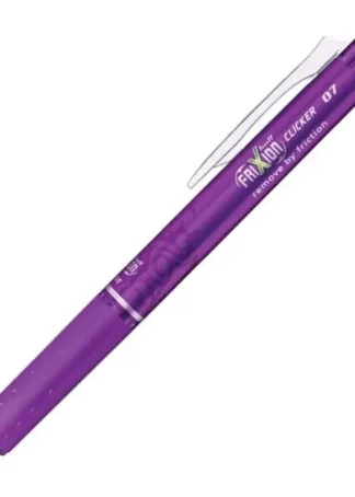 C/12 BOLIGRAFO FRIXION CLICKER BALL 0,7MM VIOLETA BORRABLE