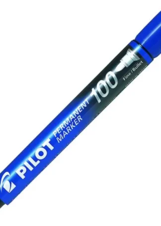 C/12 ROTULADOR PERMANENTE PILOT SC 100 COLOR AZUL