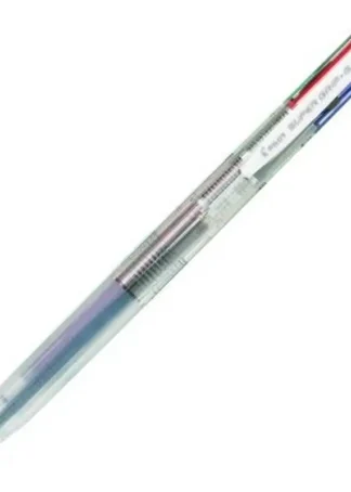 C/12 BOLIGRAFO SUPERGRIP G 4 COLORES COLOR TRANSPARENTE