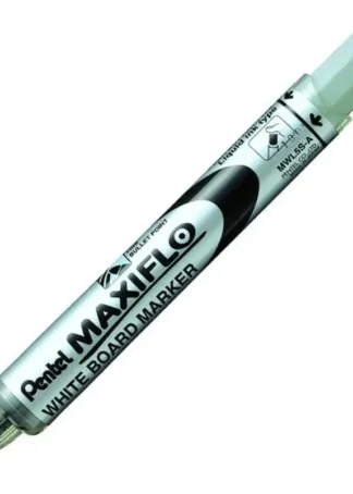 C/12 ROTULADOR MAXIFLO S COLOR NEGRO PUNTA MEDIA PENTEL