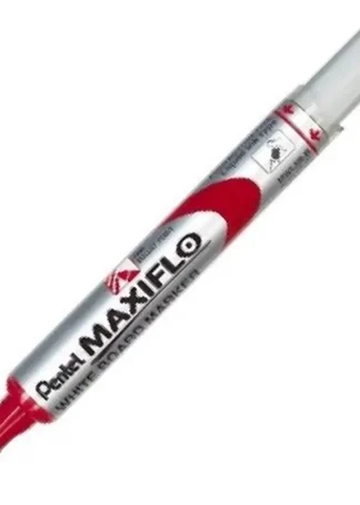 C/12 ROTULADOR MAXIFLO S COLOR ROJO PUNTA MEDIA PENTEL