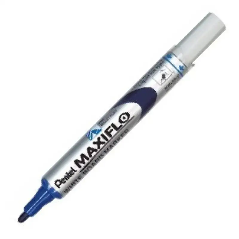 C/12 ROTULADOR MAXIFLO S COLOR AZUL PUNTA MEDIA PENTEL