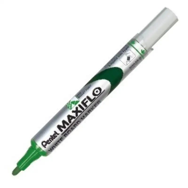C/12 ROTULADOR MAXIFLO S COLOR VERDE PUNTA MEDIA PENTEL