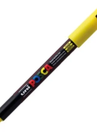 MARCADOR UNI-POSCA PC1MR COLOR AMARILLO PUNTA 0,7MM