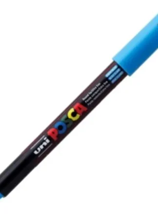 MARCADOR UNI-POSCA PC1MR COLOR AZUL CLARO PUNTA 0,7MM