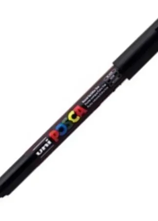 MARCADOR UNI-POSCA PC1MR COLOR NEGRO PUNTA 0,7MM