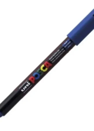 MARCADOR UNI-POSCA PC1MR COLOR AZUL PUNTA 0,7MM