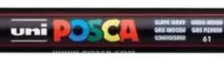 MARCADOR UNI-POSCA PC3M COLOR GRIS PIZARRA 0,9-1.3MM