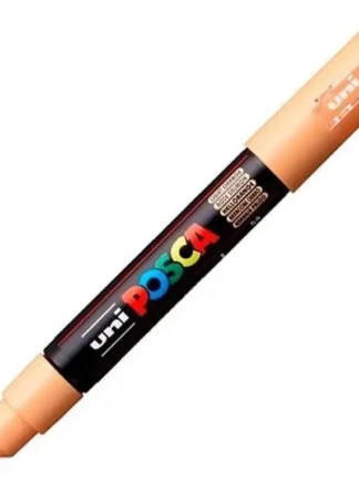 MARCADOR UNI-POSCA PC1M COLOR NARANJA CLARO PUNTA 0,7MM