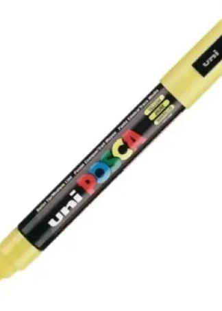 MARCADOR UNI-POSCA PC5M COLOR AMARILLO FLUO PUNTA 1,8-2,5MM