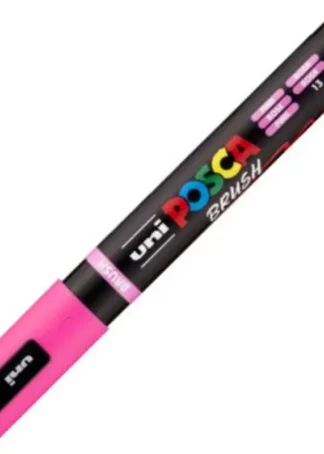 MARCADOR UNI-POSCA BRUSH PUNTA 1-4MM PC-5BR COLOR ROSA