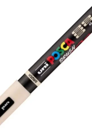 MARCADOR UNI-POSCA BRUSH PUNTA 1-4MM PC-5BR COLOR BEIGE
