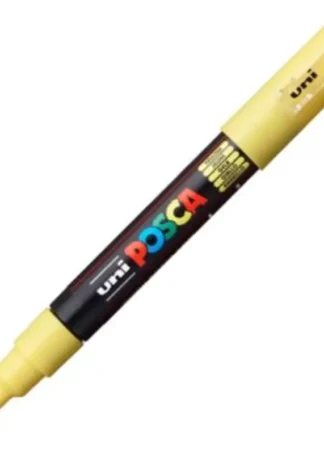 MARCADOR UNI-POSCA PC1M COLOR AMARILLO PUNTA 0,7MM PC1M2