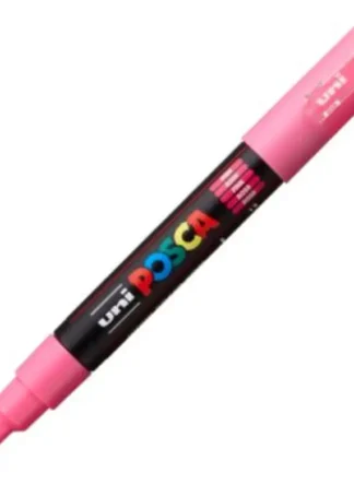 MARCADOR UNI-POSCA PC1M COLOR ROSA PUNTA 0,7MM