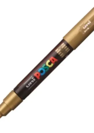 MARCADOR UNI-POSCA PC1M COLOR ORO PUNTA 0,7MM PC1M25