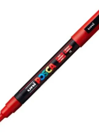 MARCADOR UNI-POSCA PC3M COLOR ROJO 0,9-1.3MM