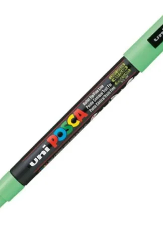 MARCADOR UNI-POSCA PC3M COLOR VERDE CLARO 0,9-1.3MM