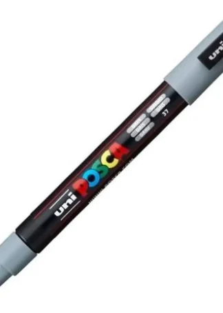 MARCADOR UNI-POSCA PC3M COLOR GRIS 0.9-1.3MM