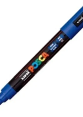 MARCADOR UNI-POSCA PC5M COLOR AZUL PUNTA 1,8-2,5MM