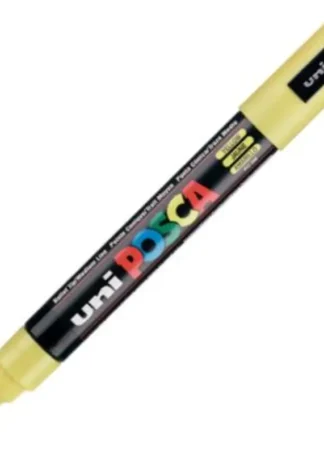 MARCADOR UNI-POSCA PC5M COLOR AMARILLO PUNTA 1,8-2,5MM