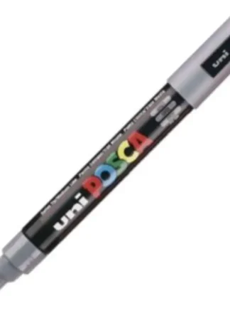 MARCADOR UNI-POSCA PC5M COLOR GRIS PUNTA 1.8-2.5MM
