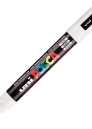 MARCADOR UNI-POSCA PC5M COLOR BLANCO PUNTA 1,8-2,5MM