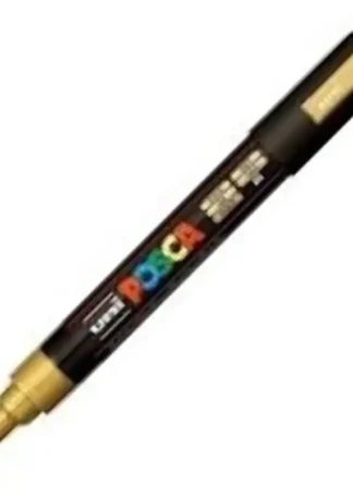 MARCADOR UNI-POSCA PC5M COLOR ORO PUNTA 1,8-2,5MM