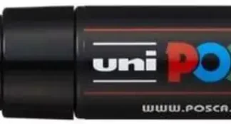 MARCADOR UNI-POSCA PC8K COLOR NEGRO PUNTA 8,0MM