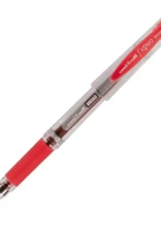 C/12 BOLIGRAFOS UNI-BALL SIGNO BROAD ROJO 1MM
