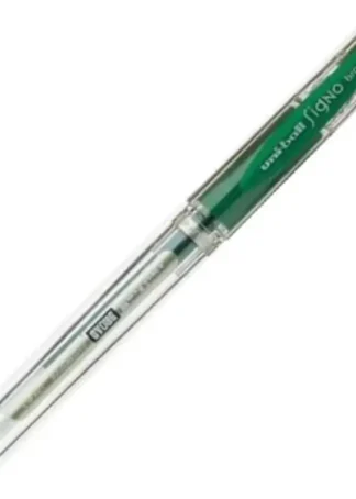 C/12 BOLIGRAFOS UNI-BALL SIGNO BROAD VERDE 1MM