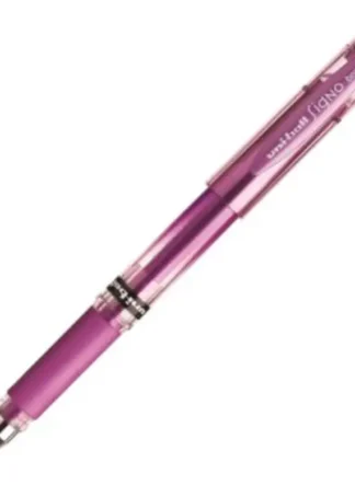 C/12 BOLIGRAFOS UNI-BALL SIGNO BROAD ROSA METALICO 1MM
