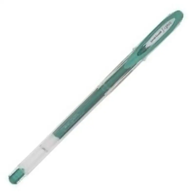 C/12 BOLIGRAFO UNI-BALL SIGNO SPARKLING 1MM VERDE PURPURINA