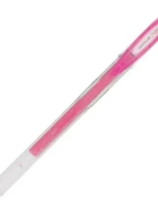 C/12 BOLIGRAFO UNI-BALL SIGNO SPARKLING 1MM ROSA PURPURINA