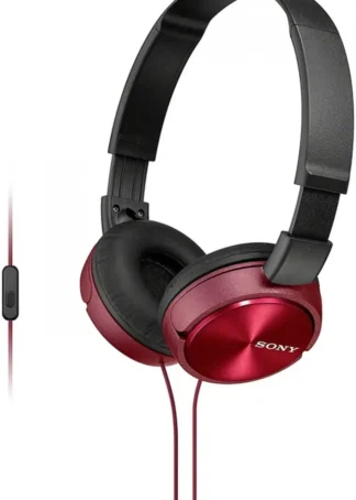 AURICULARES SONY MDRZX310APL ROJO CON MICROFONO JACK 3.5