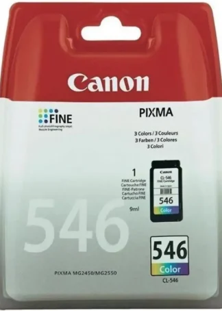 CARTUCHO TINTA ORIGINAL CANON CL546 TRICOLOR