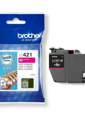 CARTUCHO DE TINTA ORIGINAL BROTHER LC421 MAGENTA