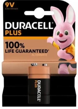 BLISTER PILA DURACELL PLUS POWER 6 LR61 9V (E)